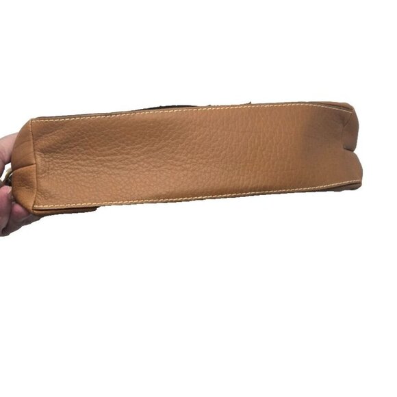 DOONEY & BOURKE SADDLE PURSE Small Brown Shoulder Bag Classic Y2K Designer - Picture 7 of 10